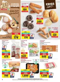 Spar akciós újság hét 35 Oldal 8: Csokis és vaníliás ízű fánk €179,00, SPAR enjoy. kétszemélyes vegyes tál €1.899,00