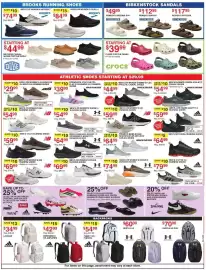 Dunham's Sports weekly ad week 34 Page 10: Brooks men's or women's anthem 7 €74,99, Women's Mayari Birkenstock €112,95