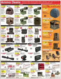 Dunham's Sports weekly ad week 34 Page 5: Olman Predator 270 Hunting €159,99, Stealth Cam Browntine Game Camera Kit €49,99