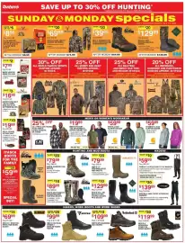 Dunham's Sports weekly ad week 34 Page 7: DeWalt men's 6" ironton steel toe work boots €69,99