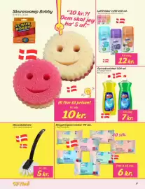 Hi five tilbudsavis Side 7: Opvaskebørste €5,00, Clean wet wipes €6,00