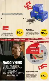XL-BYG tilbudsavis uge 34 Side 30: Fischer Terradec €130,00, Nkt Fasteners Terrasseskruer €95,00