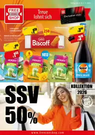 FreeOneShop Prospekt Seite 1