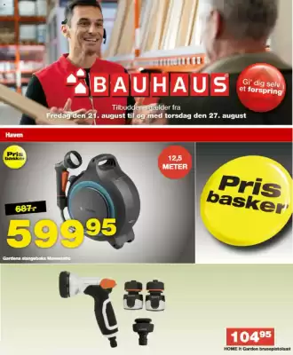 Bauhaus (gælder indtil 27-08)