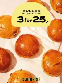 Bunnpris kundeavis Side 5: Boller Plukk & Miks €25,00