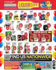 Liquor City catalogue Page 13: Heineken Lager + Savanna Dry €249,99, Castle Double Malt €45,00