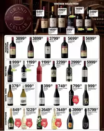 Liquor City catalogue Page 7: Welbedacht No. 6 Blended Red Wine €9,99, Perrier-Jouët Belle Époque Brut Champagne €2.649,99