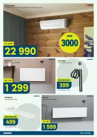 Maxbo kundeavis Side 13: Adax Listovn neo wifi 1000w €1.599,00, Adax Tørkehylle tkh 208 €499,00