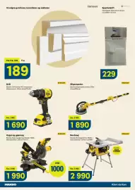 Maxbo kundeavis Side 19: Stanley Kapp og gjærsag €1.990,00, Stanley Bordsag fatmax 1800w €2.990,00