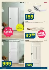 Maxbo kundeavis Side 27: Solid Innerdør €999,00, Solid Innerdør €1.099,00