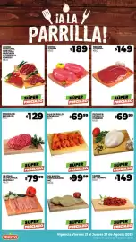 Folleto Merco semana 34 Página 15: Milanesa empanizada mc €99,99, Ala de pollo adobada €69,99