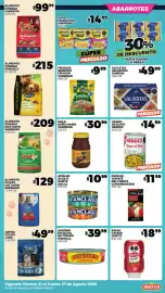 Folleto Merco semana 34 Página 6: Frijolín Frijoles Claros Refritos €9,99, Saladitas Gamesa €49,99