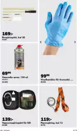 Biltema reklamblad Sida 18: Vapenrengöringskit för fält €139,00, Biltema Vapenolja spray €69,90