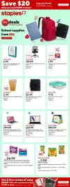 Staples flyer Page 1