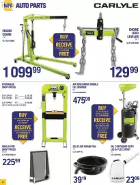 NAPA Auto Parts flyer Page 20