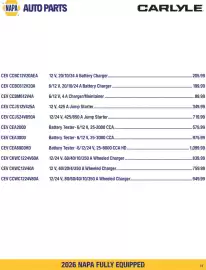 NAPA Auto Parts flyer Page 21