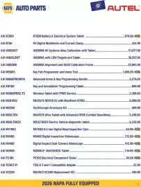 NAPA Auto Parts flyer Page 5