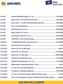 NAPA Auto Parts flyer Page 7