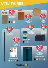 Catalogue Centrakor page 5: Tapis salle de bain €4,99, Tapis Coco €3,99
