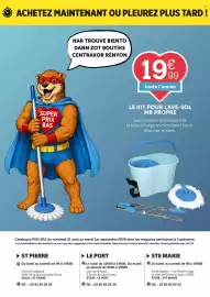 Catalogue Centrakor page 7: MR PROPRE LE KIT POUR LAVE-SOL €19,99