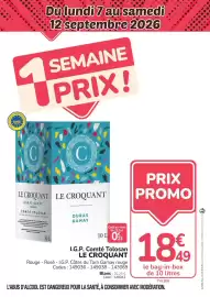 Catalogue Promocash semaine 36 page 12: Le croquant i.g.p. comté tolosan €18,49