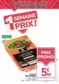 Catalogue Promocash semaine 36 page 14: Lardons EN CUISINE €5,99