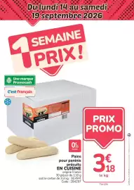 Catalogue Promocash semaine 36 page 16: 1 PRIX Pains pour paninis €3,18