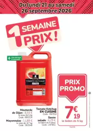 Catalogue Promocash semaine 36 page 22: Tomato Ketchup EN CUISINE €7,19