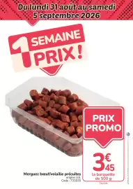 Catalogue Promocash semaine 36 page 3: Merguez bœuf/volaille précurites €3,45