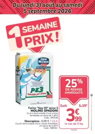 Catalogue Promocash semaine 36 page 6: MOLINO SPADONI Farine "tipo 00" pizza 3 €3,99