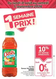 Catalogue Promocash semaine 36 page 7: Oasis Ice Tea €0,78