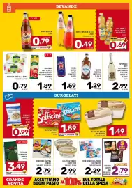 Volantino Il Centesimo Pagina 10: Gelato affogato Carte d'Or €2,99, Stecchi gelato NuII €2,79