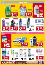 Volantino Il Centesimo Pagina 12: Lavapavimenti Smac Express €1,29, Sapone liquido idratante ricarica Dove €1,49