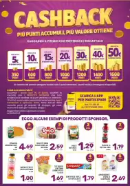 Volantino Il Centesimo Pagina 14: Poker Naturizia €1,29, Dentifricio triple action Colgate €1,79