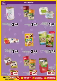 Volantino Il Centesimo Pagina 15: Crocchette con Manzo Pappa Dog €10,59, Crocchettini Purina Friskies €4,59