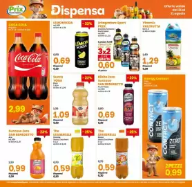 Volantino Prix Quality Pagina 14: Succo Yoga Pera €1,09, Bibita Zero Succoso San Benedetto €0,69