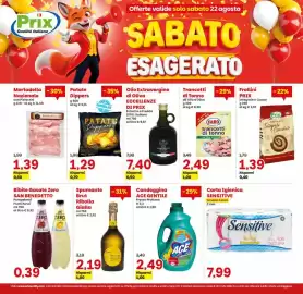 Volantino Prix Quality Pagina 19: Olio Extravergine di Oliva Eccellenze di Prix €7,40, Candeggina ACE Gentile €2,49
