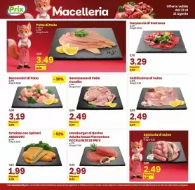 Volantino Prix Quality Pagina 3: Sovracosce di Pollo Condite €2,49, Bocconcini di Pollo €3,19