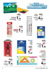 Volantino Conad Superstore Pagina 10: Gomme Pelikan €1,60, Gomma Legacy Stabilo €1,79