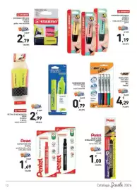 Volantino Conad Superstore Pagina 12: Marcatore permanente Pentel N50 €1,69, Evidenziatori mini Stabilo €2,79