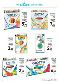 Volantino Conad Superstore Pagina 2: Giotto pastelli stilnovo €5,90, Giotto pastelli stilnovo maxi €7,90