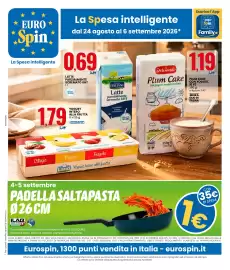 Volantino Eurospin Pagina 1: Padella saltapasta ILAG €1,00