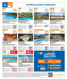 Volantino Eurospin Pagina 19: Hotel Terme Frasassi €110,00, Hotel Montecarlo €85,00