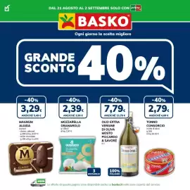 Volantino Basko Pagina 1: Mozzarella Fresca Granarolo €2,39, Olio extra vergine di oliva mosto piccardo & savorè €7,79