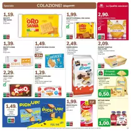 Volantino Basko Pagina 23: Il Granturchese Colussi classico €1,49, Bravo Rauch gusti assortiti €1,99