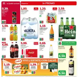Volantino Basko Pagina 26: Coca Cola classica, zero zuccheri €5,99, Acqua Valmora €1,80