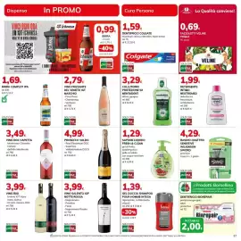 Volantino Basko Pagina 27: Vino frizzante del Veneto IGT Maschio €2,79, Collutorio protezione 5x mentadent €3,29