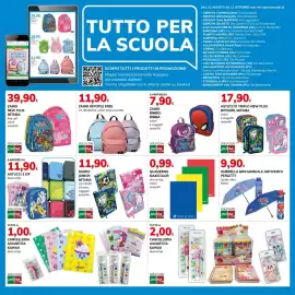 Volantino Basko Pagina 31: Zaino Bimbo, Bimba €7,90, Zaino Keyople Free €11,90