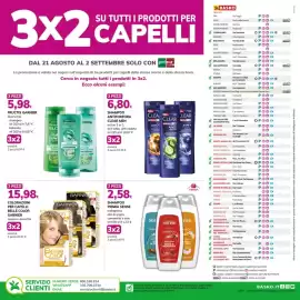 Volantino Basko Pagina 33: Fructis Garnier €5,98, Colorazioni per capelli Belle Color Garnier €15,98