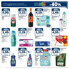 Volantino Basko Pagina 4: Fazzoletti Tempo €1,59, Vino Piccini €3,15